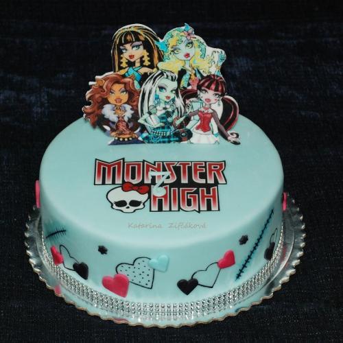 Monster High torta