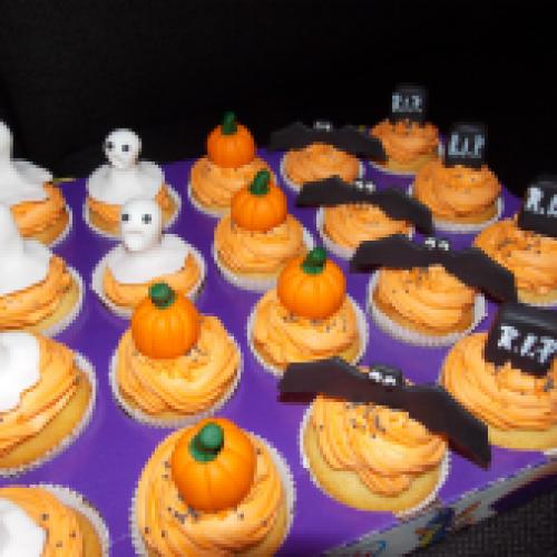 Halloween cupcakes