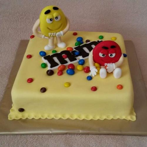 M&M´s torta
