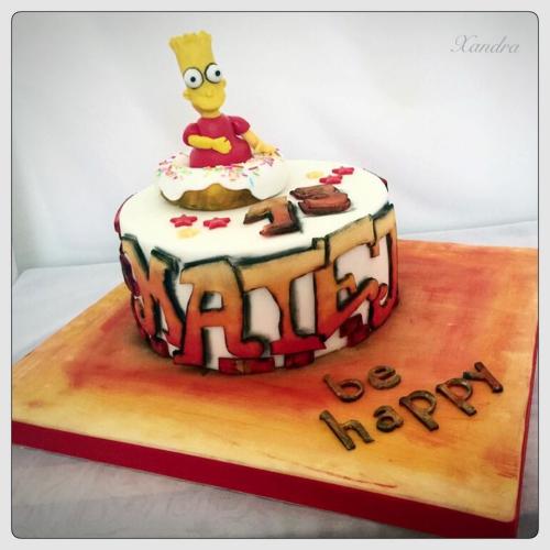 Burt SIMPSON Graffiti