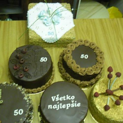 na 50-ku mini čokoládové