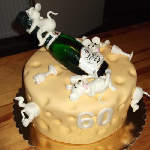 Torta opité myšky