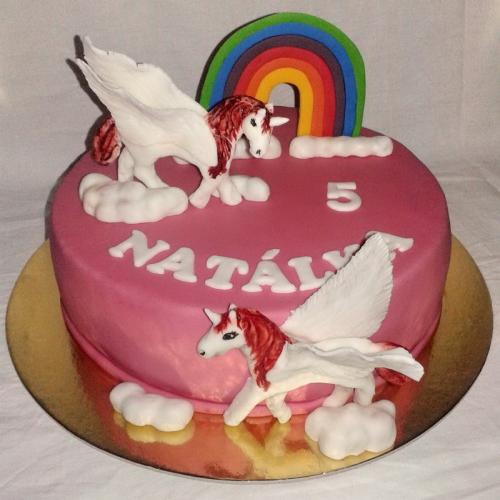 torta s pegasom