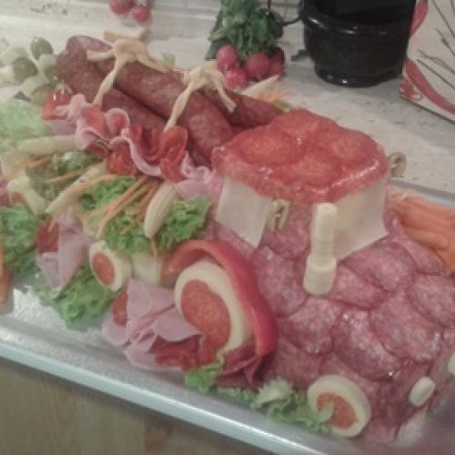 slaná torta z druhej strany