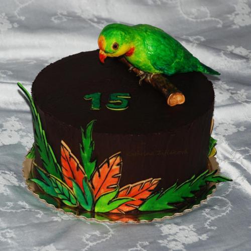 torta s papagajom