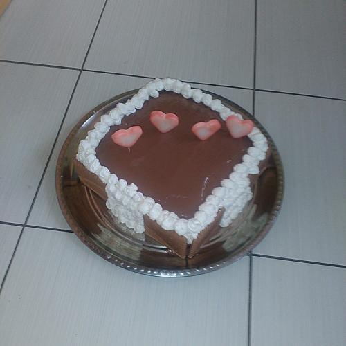 Rýchla valentínska torta :-)