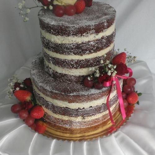 Naked cake