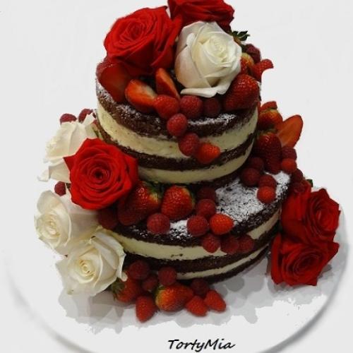 Naked cake