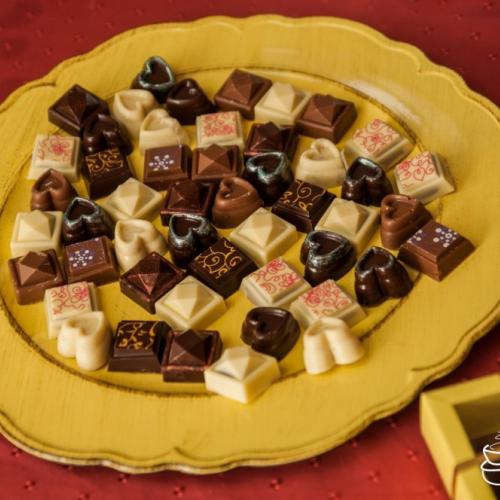 Belgické ručné pralinky