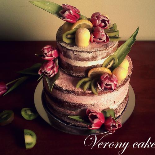 Naked cake