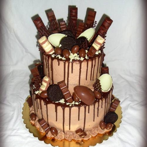 Torta z kinder čokolád