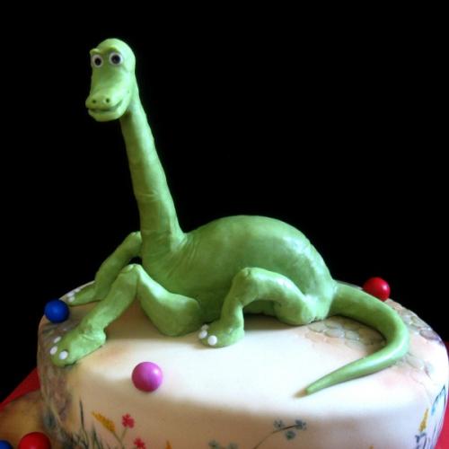 S dinosaurom