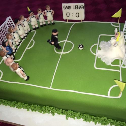 svadobná pre futbalistu