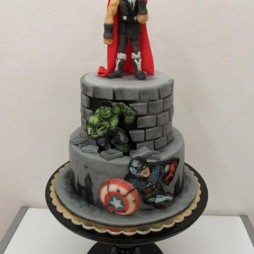 Thor, Hulk a kapitán Amerika