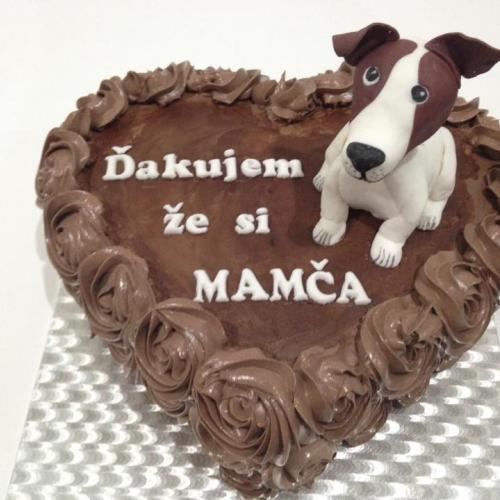 Čokoládové srdce + Jack Russel teriér