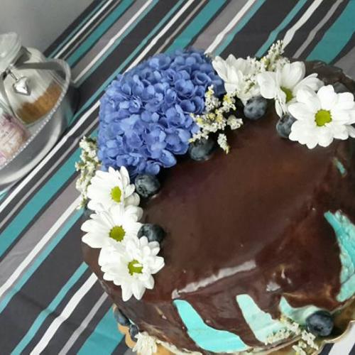 Torta s malinami
