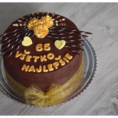 Ganážová na 65 narodeniny
