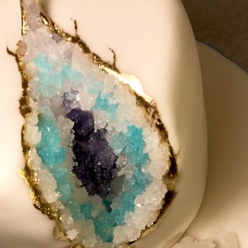 Geode cake