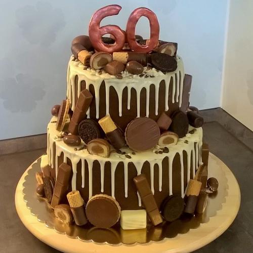 Poschodová s ganache...