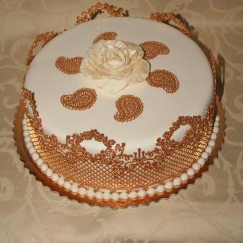 Torta s ružou