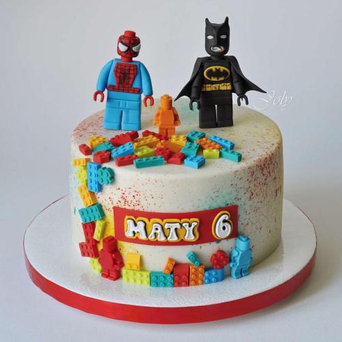 Lego Spiderman a Batman