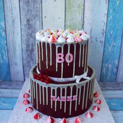 Drip Cake s pusinkami