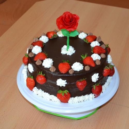 Čoko-čoko-čokoládová torta