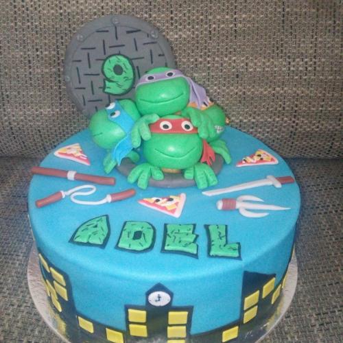 torta ninja turtles