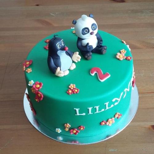 Krtko a panda