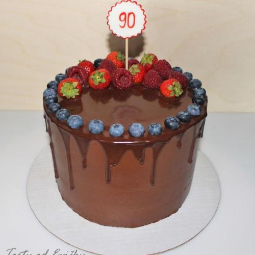 Drip torta k jubileu 