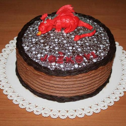 Torta s dráčikom