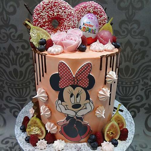 drip cake Minnie