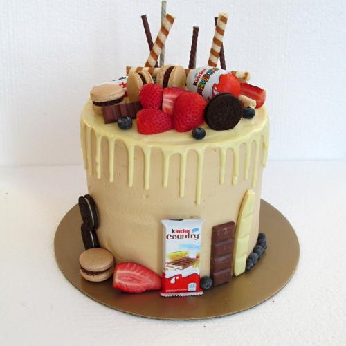 Drip kinder torta