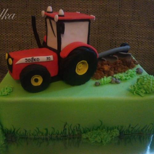 torta s traktorom