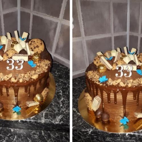 Drip torta 