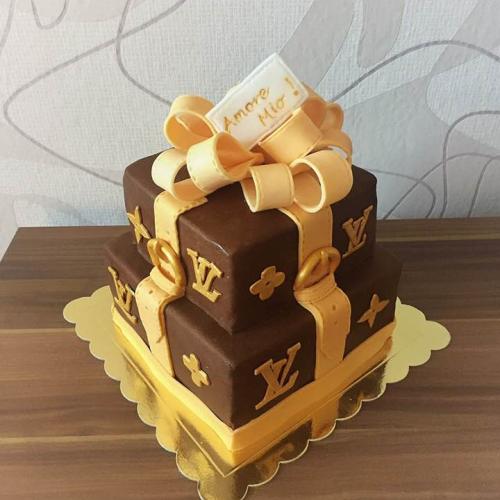 Vanilková torta s jahodami