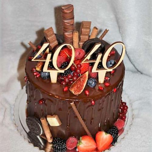 Drip torta k 40