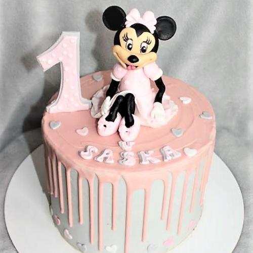 Drip torta s Minie
