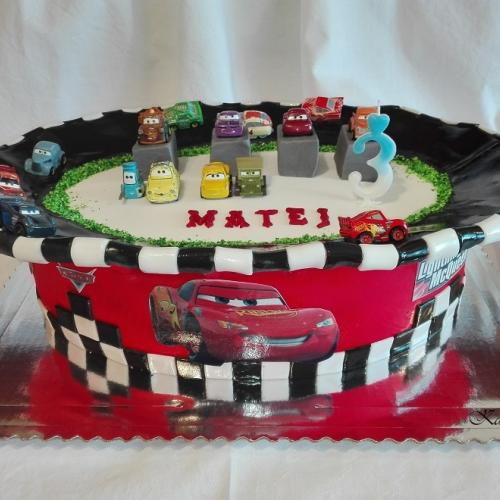 Mattel Cars pretekárska dráha