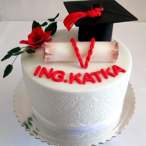 Katkina tortička k promóciám 