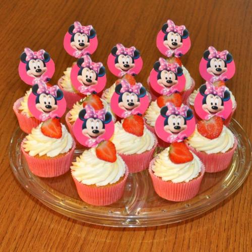 Minnie cupcake
