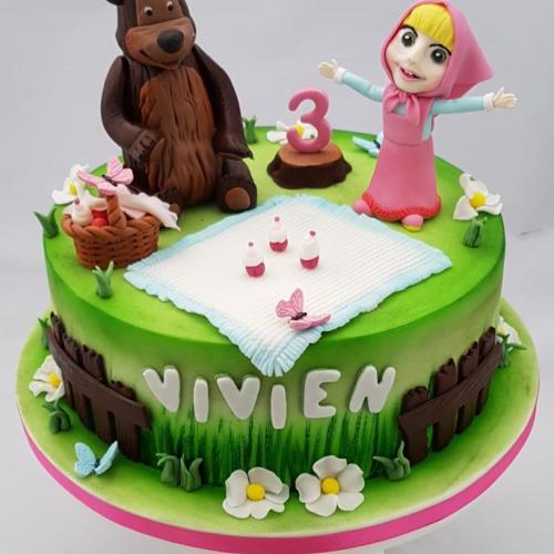 Máša a medveď pre Vivien