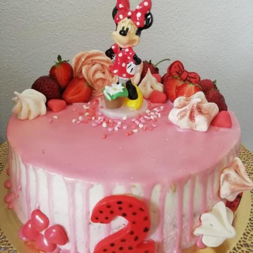 Minnie drip tortička 