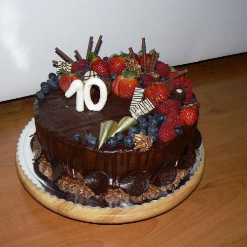Čokoládová torta