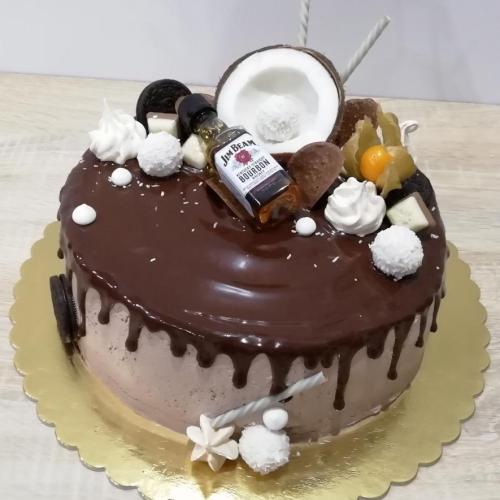 Drip torta pre pána 