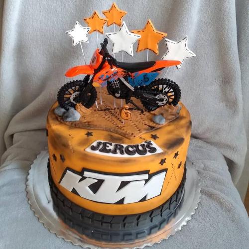 Motocykel KTM - setík