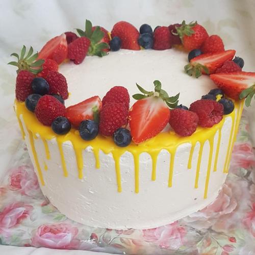 Drip torta s polevou...