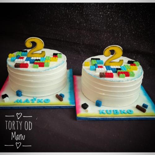 Lego torticky pre dvojičky 