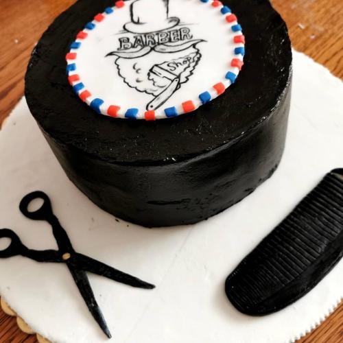 barber cake 