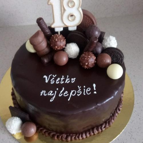 Torta plná čokolády